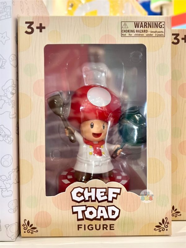 Universal Studios - Super Nintendo World - Chef Toad Figure For Cheap