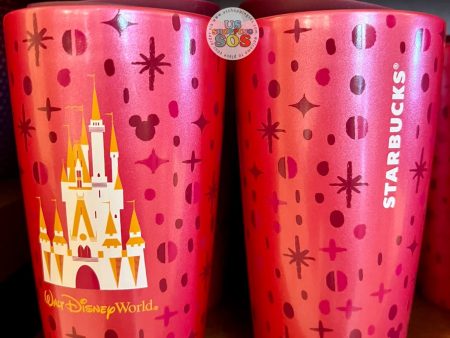 WDW - Walt Disney World x Starbucks - Golden Castle Red ToGo Ceramic Tumbler Supply