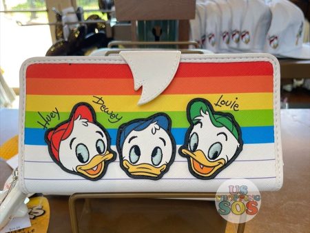 DLR WDW - Disney Duck Huey, Dewey & Louie Long Wallet on Sale