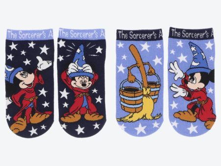 TDR - Mickey Mouse  Sorcerer s Apprentice  Collection x Socks Set for Adults (Release Date: July 20) Fashion