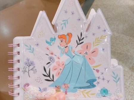 SHDL - Cinderella  Sleeping Beauty Castle  Shaped Notebook For Sale