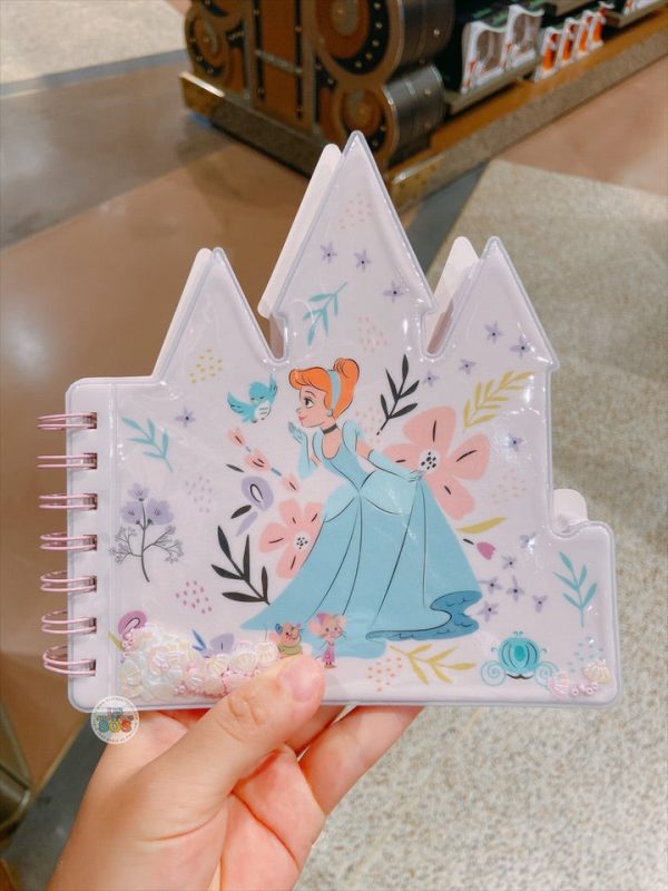 SHDL - Cinderella  Sleeping Beauty Castle  Shaped Notebook For Sale