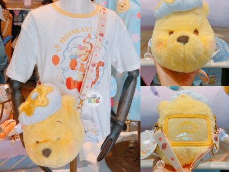 SHDL - Winnie the Pooh ‘Creamy Ice Cream’ Collection x Winnie the Pooh Plush Mini Shoulder Bag on Sale