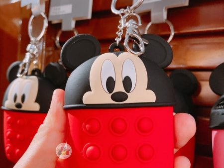 SHDL - Mickey Mouse Pop Fidget Toy Keychain & Mini Pouch Supply