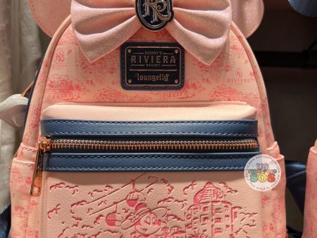 WDW - Disney’s Riviera Resort - Loungefly Minnie Pink Ear Backpack Discount