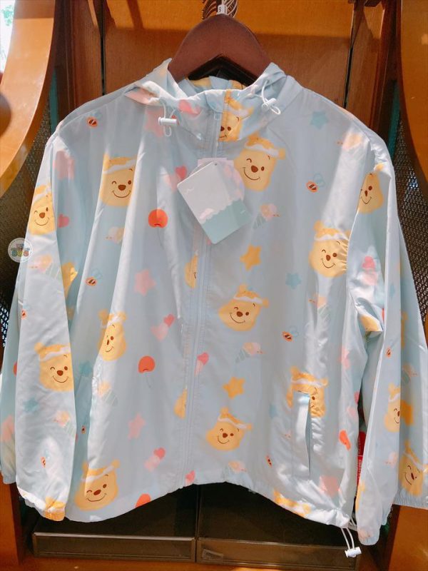 SHDL - Winnie the Pooh ‘Creamy Ice Cream’ Collection x Winnie the Pooh UV Sun Protection Jacket for Adults For Sale