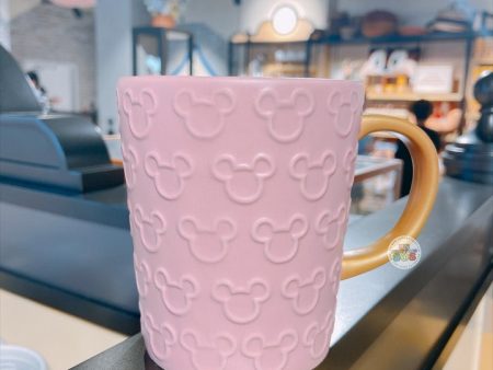 SHDL - Disney Homestead - Mickey Icon Embossed Pink Tall Cup Sale