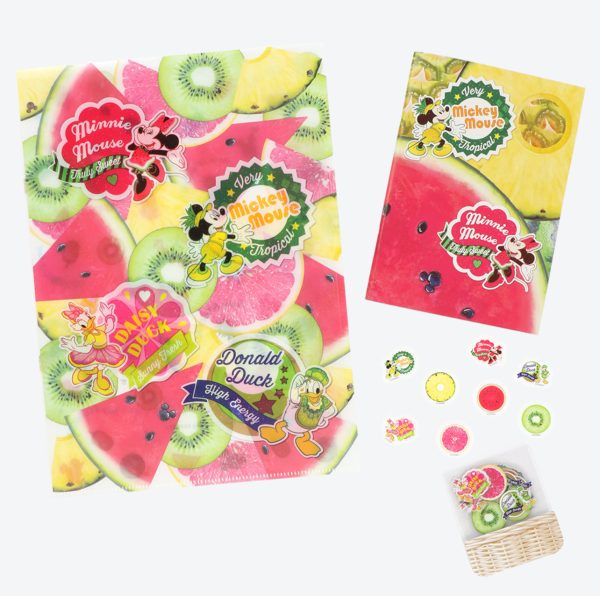 TDR - Mickey & Friends Fruits Party x Stationary Set (Release Date: May 25) Online Hot Sale