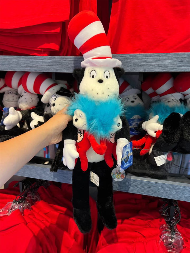 Universal Studios - The Cat in the Hat - The Cat in the Hat + Thing 1 & 2 Plush Toy Online Sale