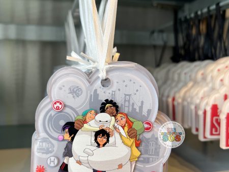 DLR - Big Hero 6 Ornament - All Characters Grey Background Fashion