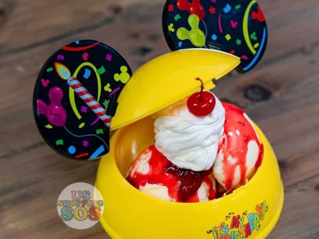 DLR - Birthday Mickey Ear Hat Bowl Fashion