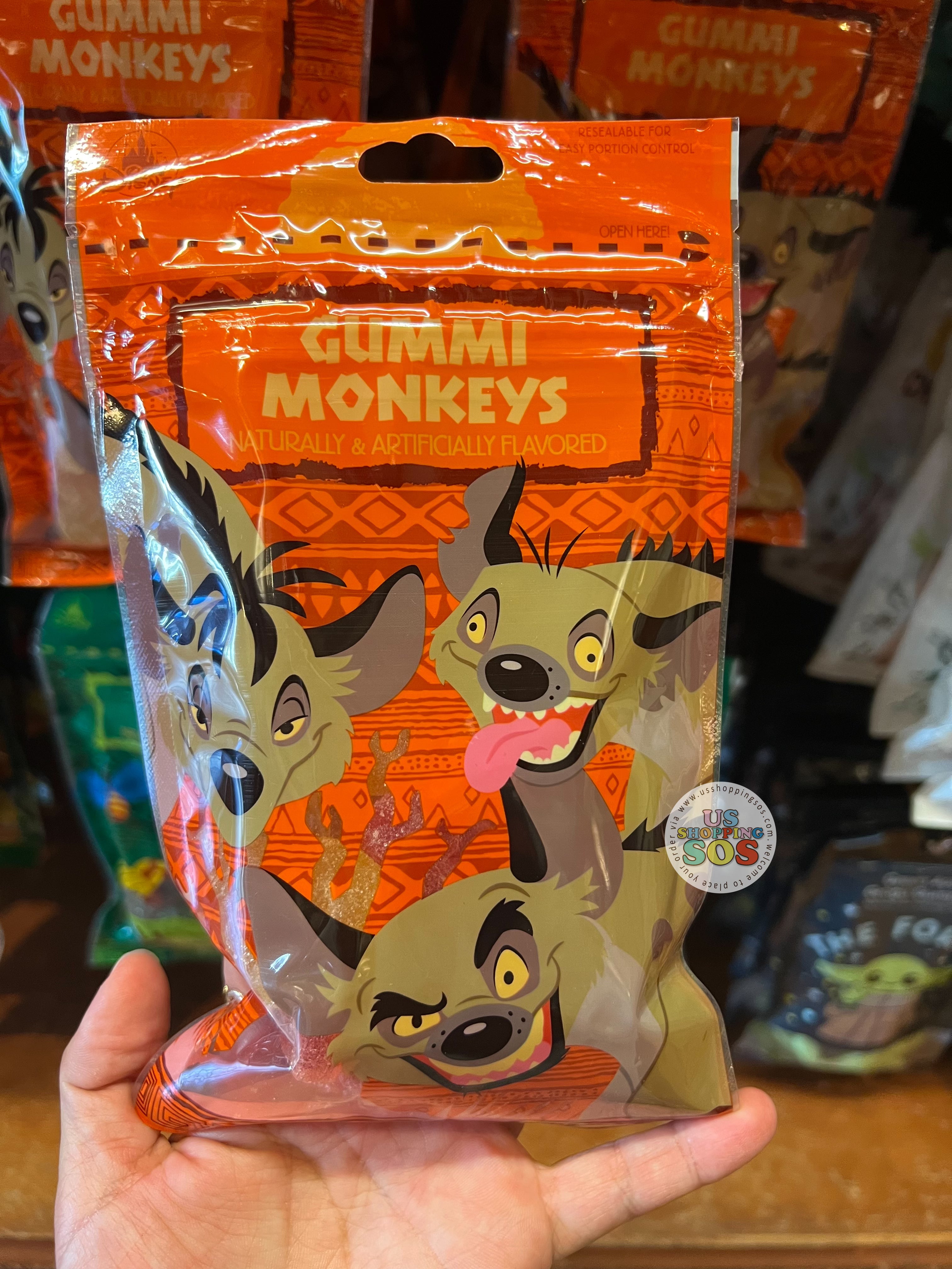 DLR - Lion King Hyena Gummi Monkeys Discount