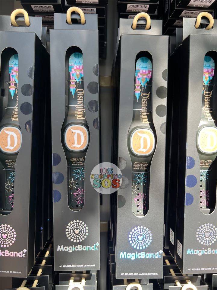 DLR - MagicBand+ Disneyland Castle & Fireworks Black (Exclusive) Online Hot Sale