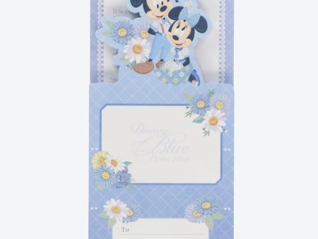 TDR - Disney Blue Ever After Collection - Mickey & Minnie Mouse Memo Card (Relase Date: May 25) Cheap