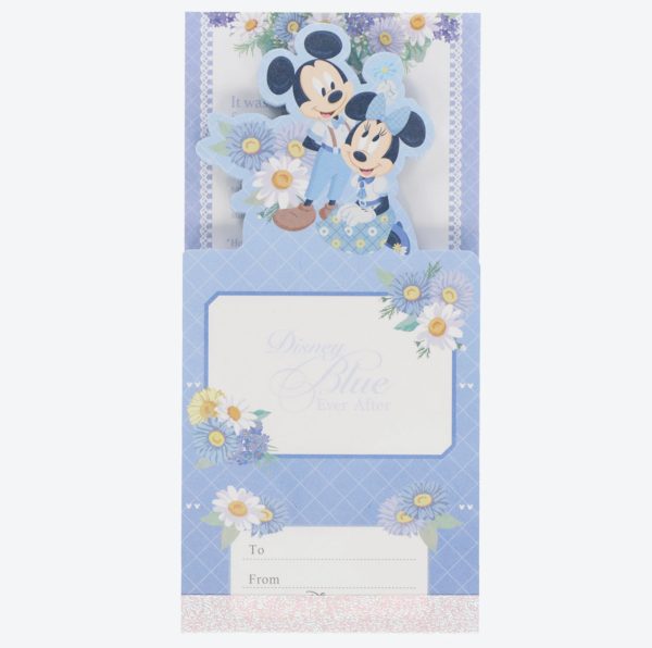 TDR - Disney Blue Ever After Collection - Mickey & Minnie Mouse Memo Card (Relase Date: May 25) Cheap