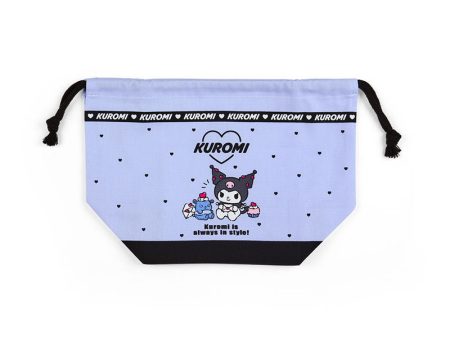 Japan Sanrio - Kuromi Drawstring Lunch Bag Online Hot Sale