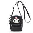 Japan Sanrio - Kuromi Face Shaped Shoulder Bag Online