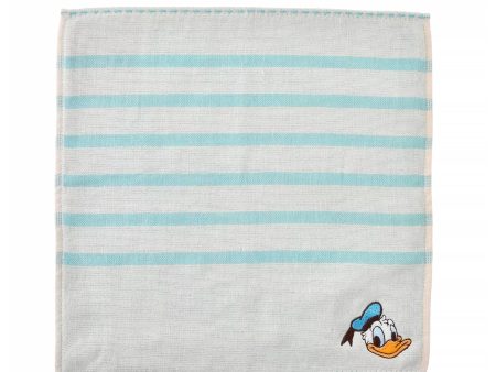 JDS - Donald Duck  Gauze Natural Color Border  Mini Towel Discount