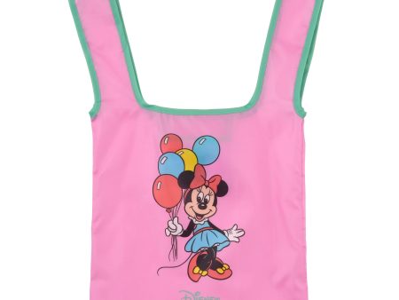 JDS - Minnie Mouse  Colorful balloons  Eco Shopping Bag (Foldable) For Cheap