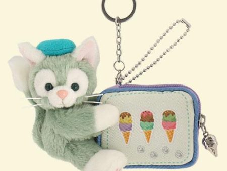 HKDL - Duffy & Friends  Say Cheese! - Gelatoni Plush Toy Keychain with Pouch Online Sale