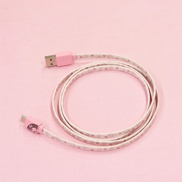 Japan Sanrio - My Melody USB Type-A Type-C compatible Sync & Charging Cable Sale