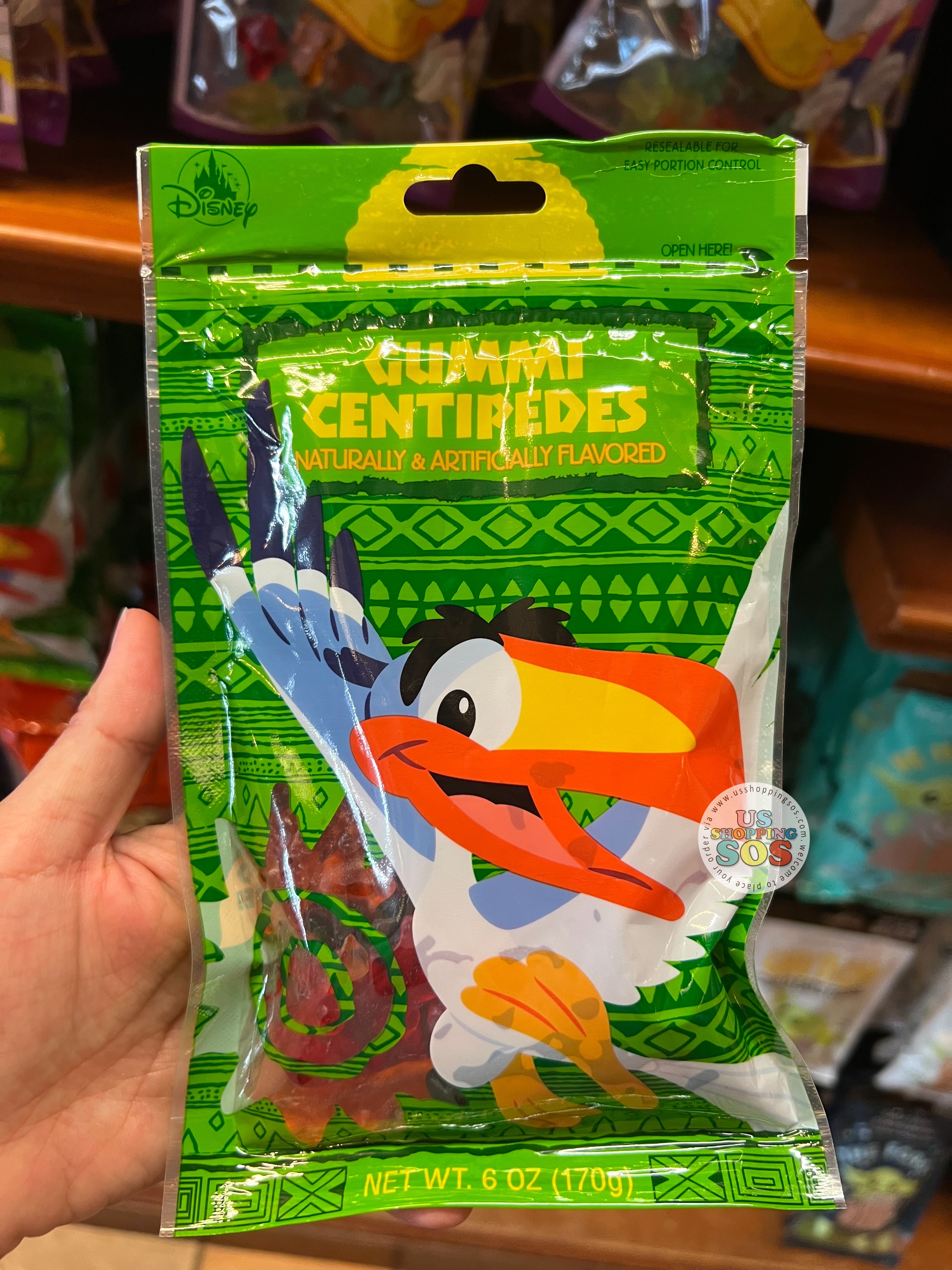 DLR - Lion King Zazu Gummi Centipedes Cheap