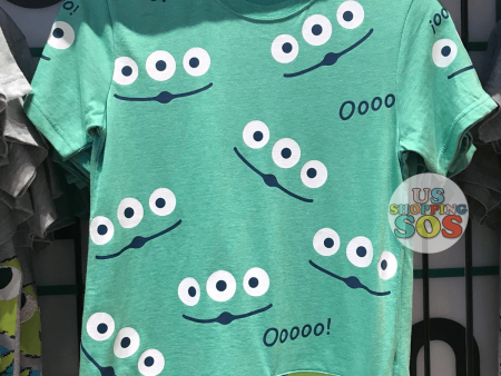 HKDL - Ooooo! Alien’s Smile Tee (Heather Green) Online Hot Sale