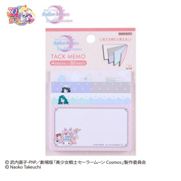 Japan Sanrio -  Pretty Guardian Sailor Moon  Series x Sanrio Characters  Sticky Note B Fashion