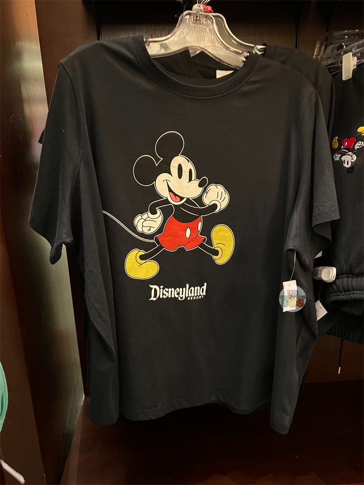 DLR - Classic Mickey “Disneyland Resort” Black Graphic T-shirt (Adult) Supply