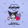 Japan Sanrio - Kuromi Drawstring Bag (Size S) Online Sale