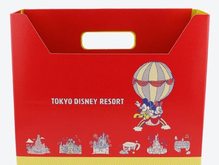 TDR - Mickey & Minnie Mouse Retro and cute! Balloon-themed x File Storage Boxes Set on Sale