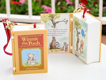 TDR Winnie the Pooh Story Book Shaped Candy Bucket Sale