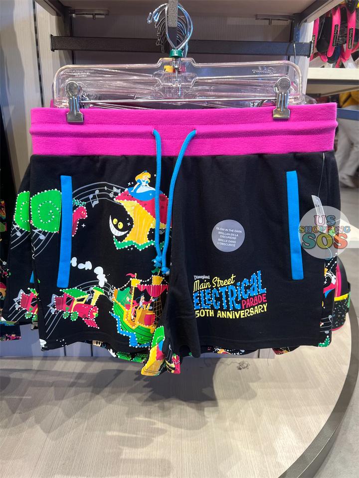 DLR WDW - The Main Street Electrical Parade - Glow-In-The-Dark Shorts Cheap