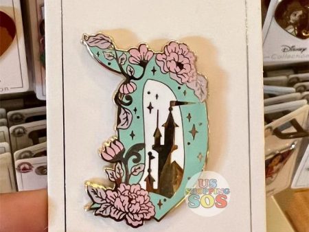 DLR - “D” Word Pin - Castle Tower with Flowers Cheap