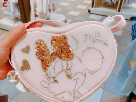 SHDL - Minnie Mouse Heart Shaped Crossbody Passholder For Cheap