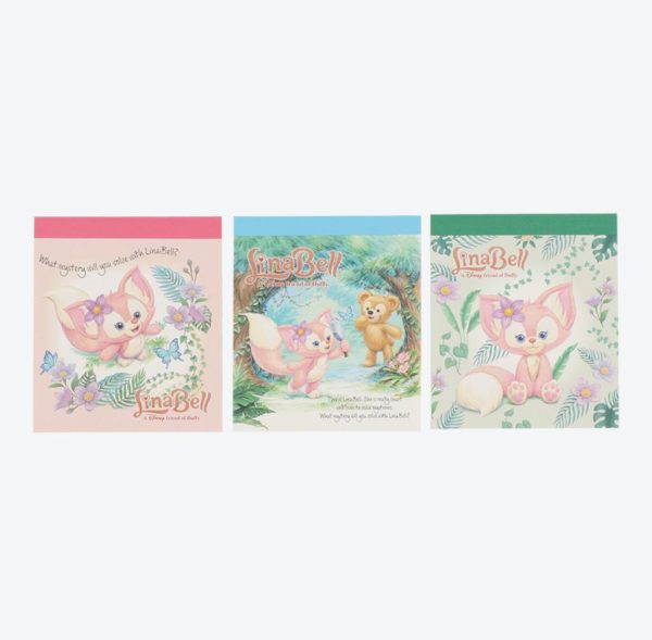 TDR - Duffy & Friends Linabell x Duffy & Linabell Memo Pads Set Online now