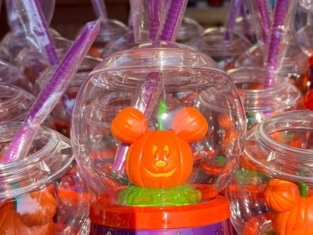 DLR - Mickey pumpkin head snow globe sipper Fashion