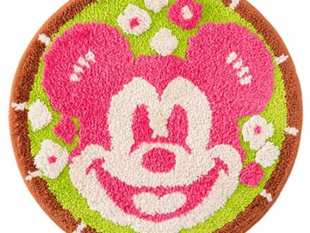 TDR - Mickey Flowerbed Round Shaped Mat Online Sale