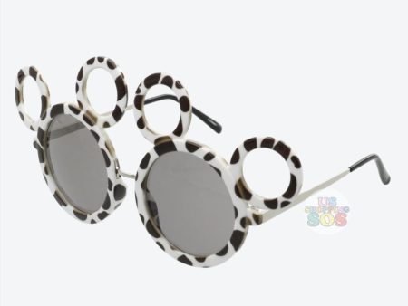 TDR - Mickey Mouse Icon Fashion Sunglasses (Color: Animal Print Black & White) Cheap