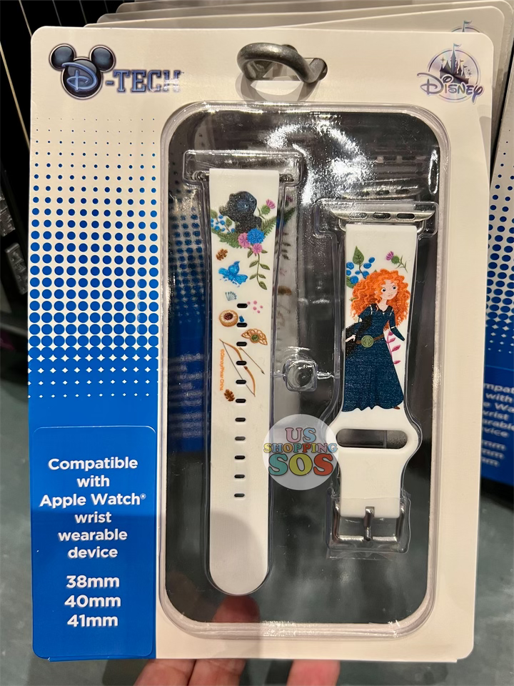 DLR - D-Tech Apple Watch Band - Disney Princess Merida Full Portrait (White) Online Hot Sale