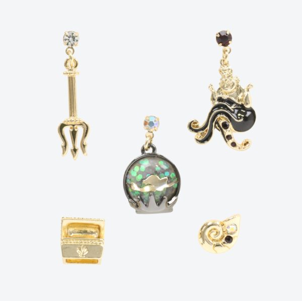 TDR - The Little Mermaid Story Book Earrings Set For Discount