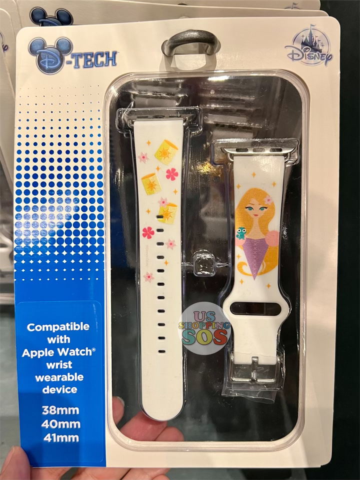 DLR - D-Tech Apple Watch Band - Disney Princess Rapunzel Diamond Portrait (White) Online Sale