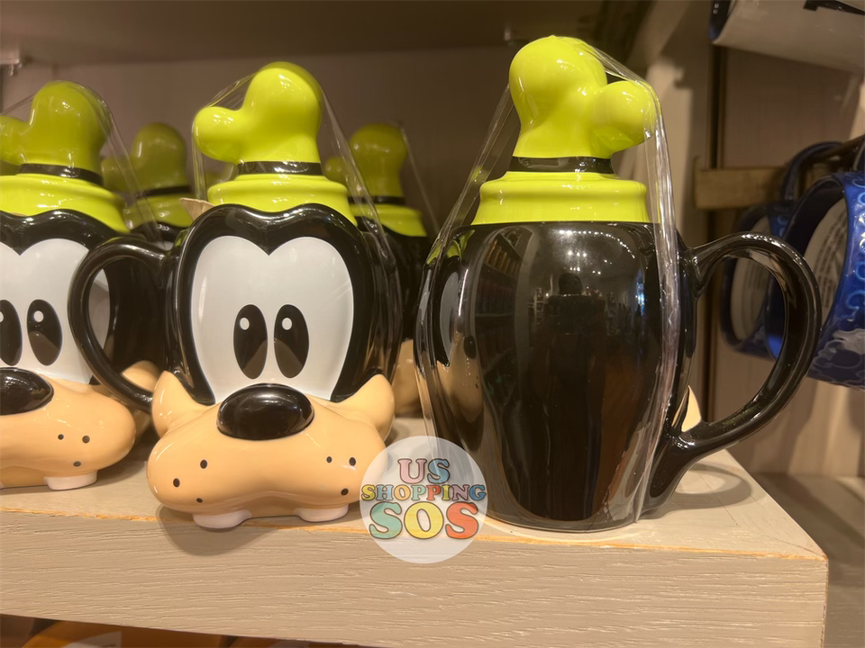 DLR - Disney Home - Goofy Face Icon 3D Mug with Lid For Discount