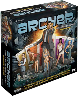 Archer: The Danger Zone! Board Game For Cheap