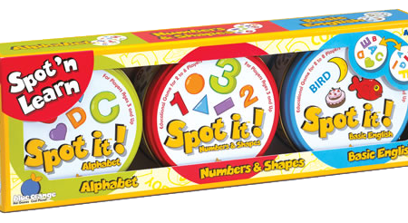 Spot It! Junior Spot’n Learn 3 Pack on Sale